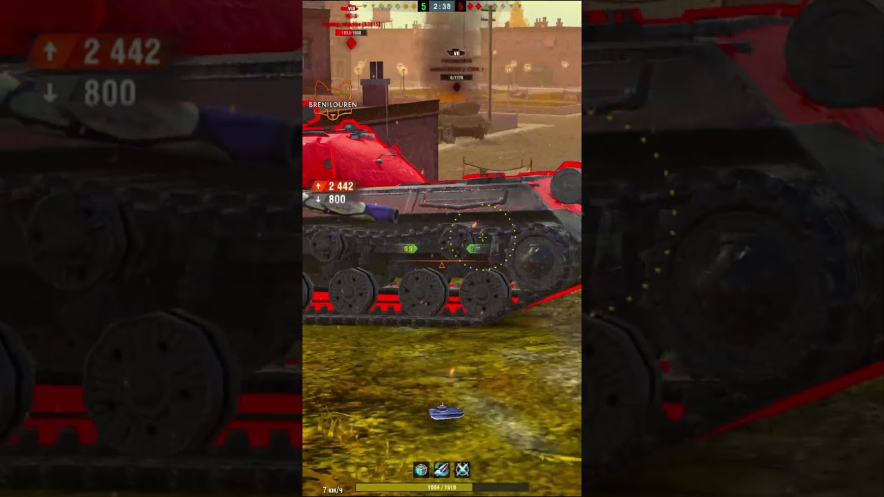 Chimera/ взвод против 7 танков / 