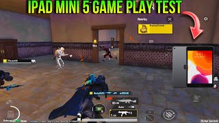 WOW ❤️ IPAD MINI 5 GAME PLAY TEST IN PUBG MOBILE😮 5 finger game play in pubg mobile#viral