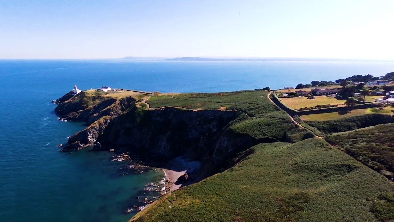 Flying over Howth