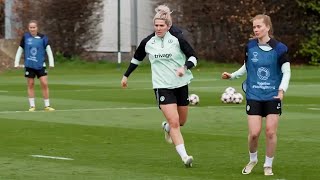 Chelsea Women train ahead of Barcelona Women's Champions League semi-final second leg