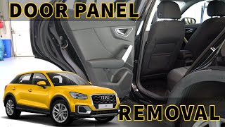 Audi Q2 Door Panel Removal Tutorial