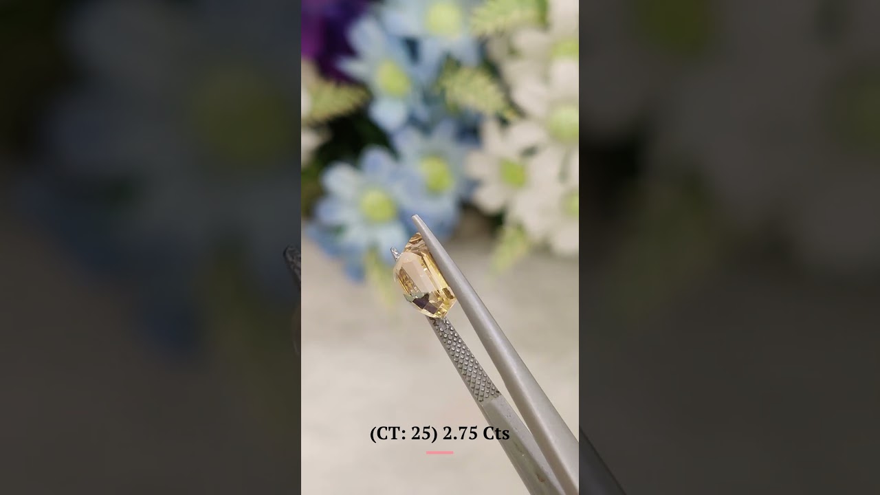 Citrine: 25 (2.75 Carat)