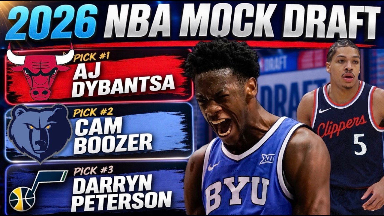 2026 NBA Mock Draft *FULL FIRST ROUND MOCK DRAFT* I Mock Draft Monday