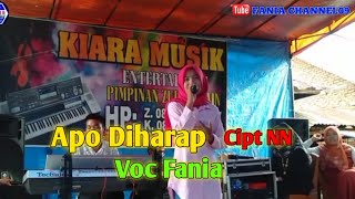 LAGU DAERAH JAMBI KERINCI - APO DIHARAP - VOC FANIA - ARR DJ ARDI@faniachannel0916