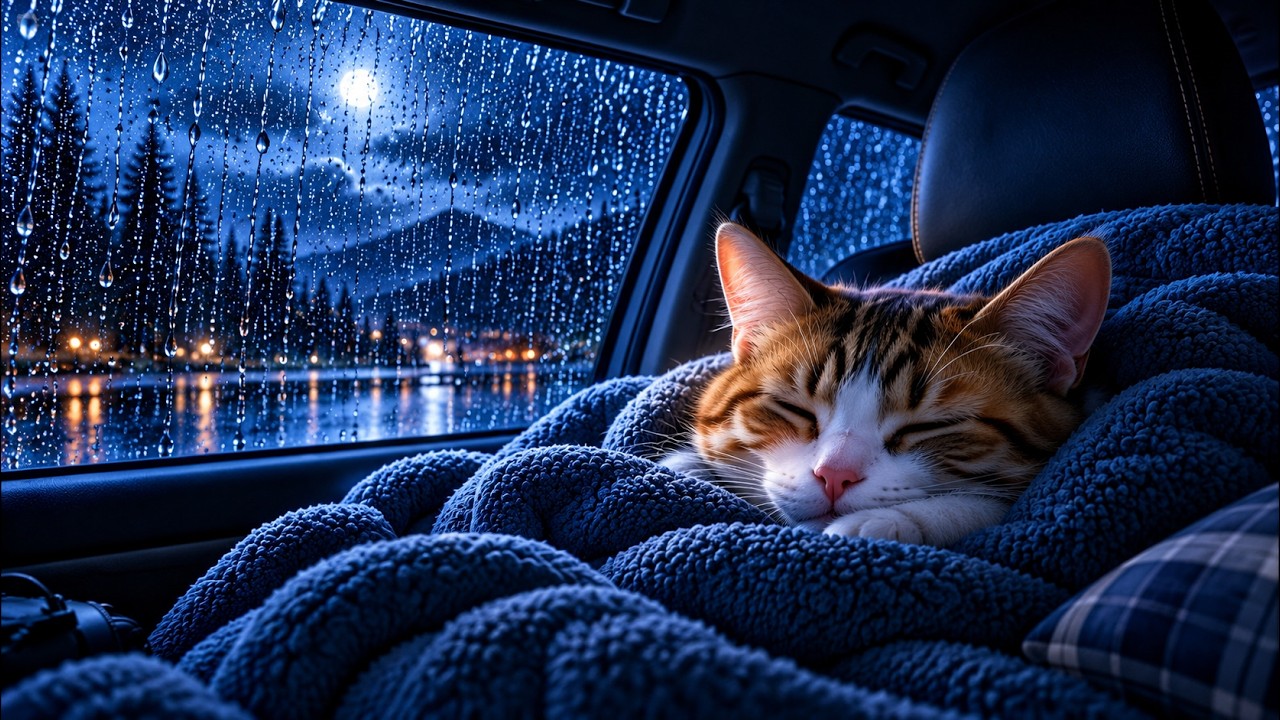 Calming Rain | Perfect Background for Meditation, Deep Sleep, & Stress ...