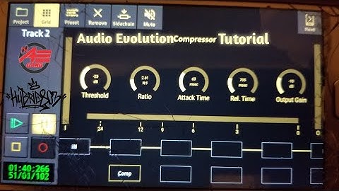 Audio Evolution V5 mixing Tutorial: Compressor