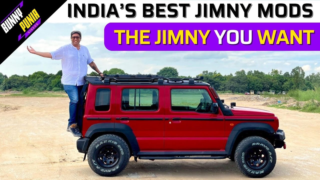 Meet India's Best Modified Maruti Jimny 5Door from Bimbra 4x4 All