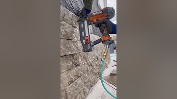 Stone that installs like siding! Nail it with Evolve Stone. #construction #diy #building