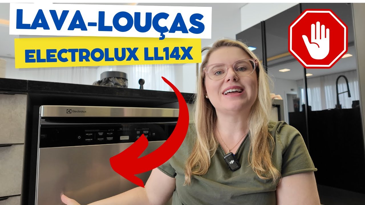 Lava louças Electrolux LL14X 14 Serviços | Review Completo! | Valeu a Compra?