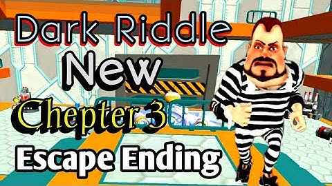 Dark Riddle New Update Chepter 3 Escape Ending Scene | Mars Base