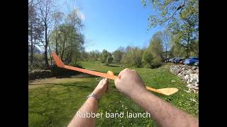 Stinger - 3D printed free flight glider