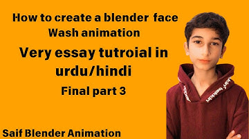 Blender Tutorial Part 3: Face Wash Animation & Face Cream Modeling with Texturing