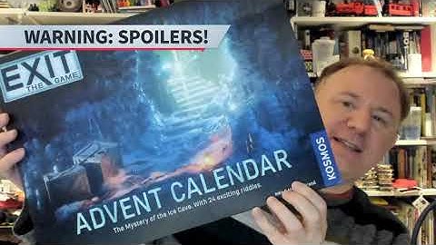 Exit the Game Advent Calendar Day 5  - The Mystery of the Ice Cave