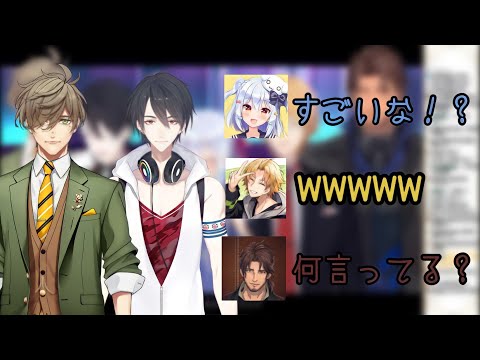 【夢追翔/オリバー・エバンス】ペラペラ英語会話を繰り広げる2人に唖然とする犬山たまき達【にじさんじ/切り抜き】