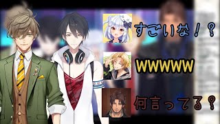 【夢追翔/オリバー・エバンス】ペラペラ英語会話を繰り広げる2人に唖然とする犬山たまき達【にじさんじ/切り抜き】