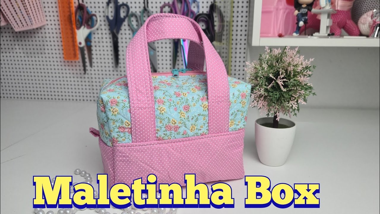 Maletinha Box Como Fazer / tipo Lancheira termica