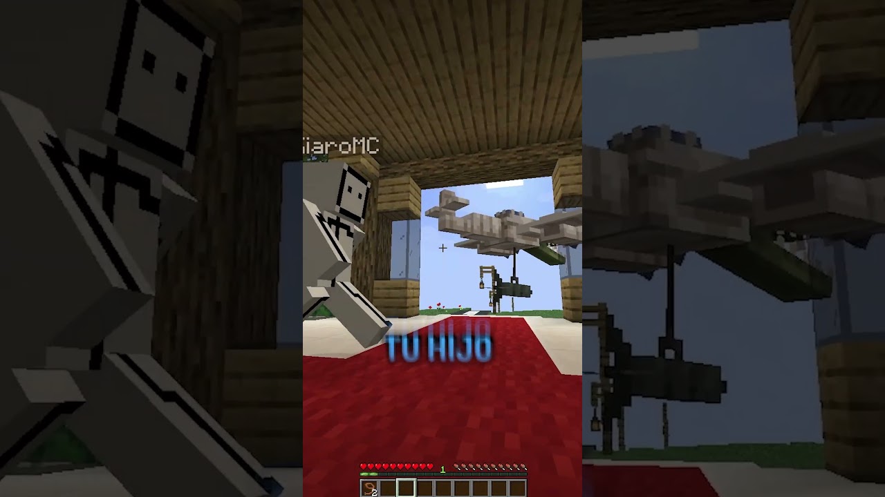 calce y xiaro no quieren mascotas 😭 #shorts #minecraft