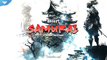 StreamSpell | Ghost Samurai Stream Package │ Twitch Overlays for OBS Studio, Streamlabs