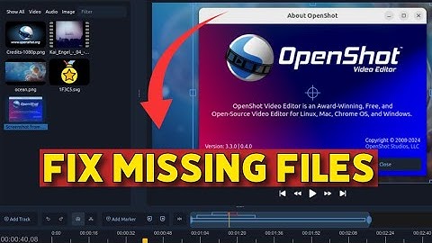 How to Fix Missing Files in Openshot 2025?