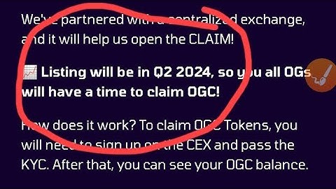 OGC token mining app Withdrawal// listing//KYC launch // ogc coin claim #ogc #airdrops