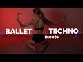 Ballet meets techno  avvaballerina dancing
