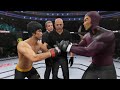 UFC 4 | Bruce Lee vs. Baron Ashura (EA Sports UFC 4)