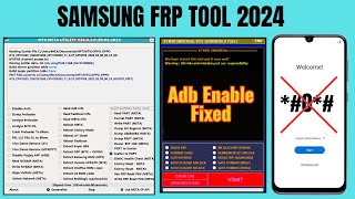 samsung frp tool 2024 all samsung frp bypass adb enable failed | android 12 13 14 frp remove