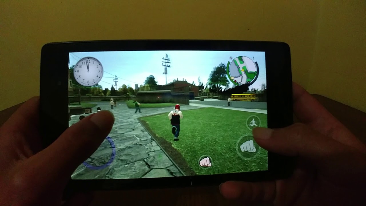 Bully running on Nexus 7 2013 Max Graphics