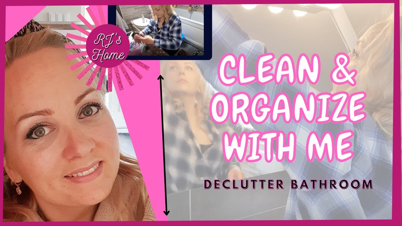 Clean and organize with me | declutter bathroom | new driveway - YouTube