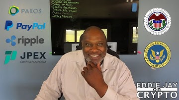 Eddie Jay on Crypto - JPEX Exchange Alleged Rug Pull, Paxos Releases Unaudited Report & more!