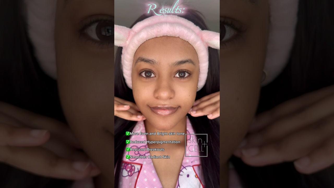 The secret is OUT!🫣The results speak for themselves🥹#ad @skin_and_cell #skinandcell #princesssachiko