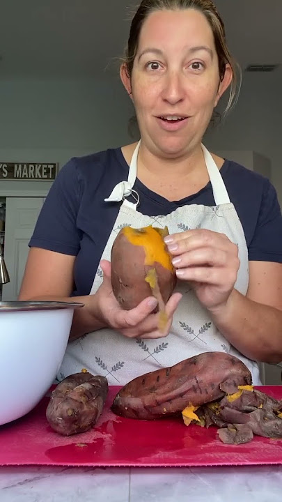 How to Cut Sweet Potatoes - It's a Veg World After All®