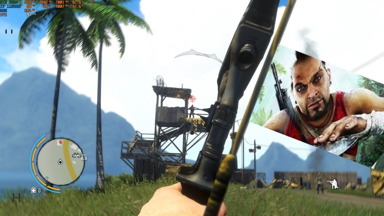Bow and Arrows FAR CRY 3 post liberation GAMEPLAY