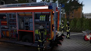 Notruf 112 [17]  Feuer vor dem Polizeirevier | Notruf 112 - Die Feuerwehr Simulation 2