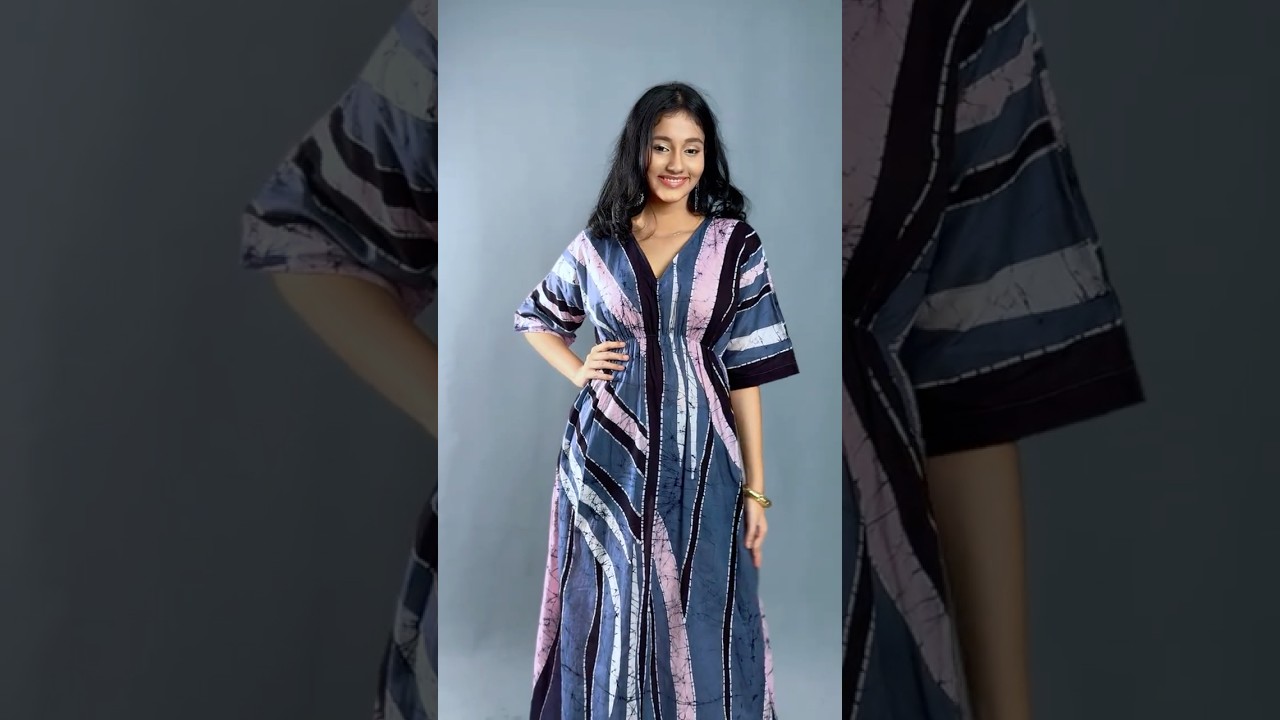 Ditch the drama. Keep the style🌼👗: Batik Dress (