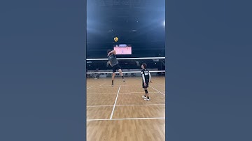 Superb Hit 🎯 but wrong direction 😂 #volleyball #spike #smash #japan #nishida
