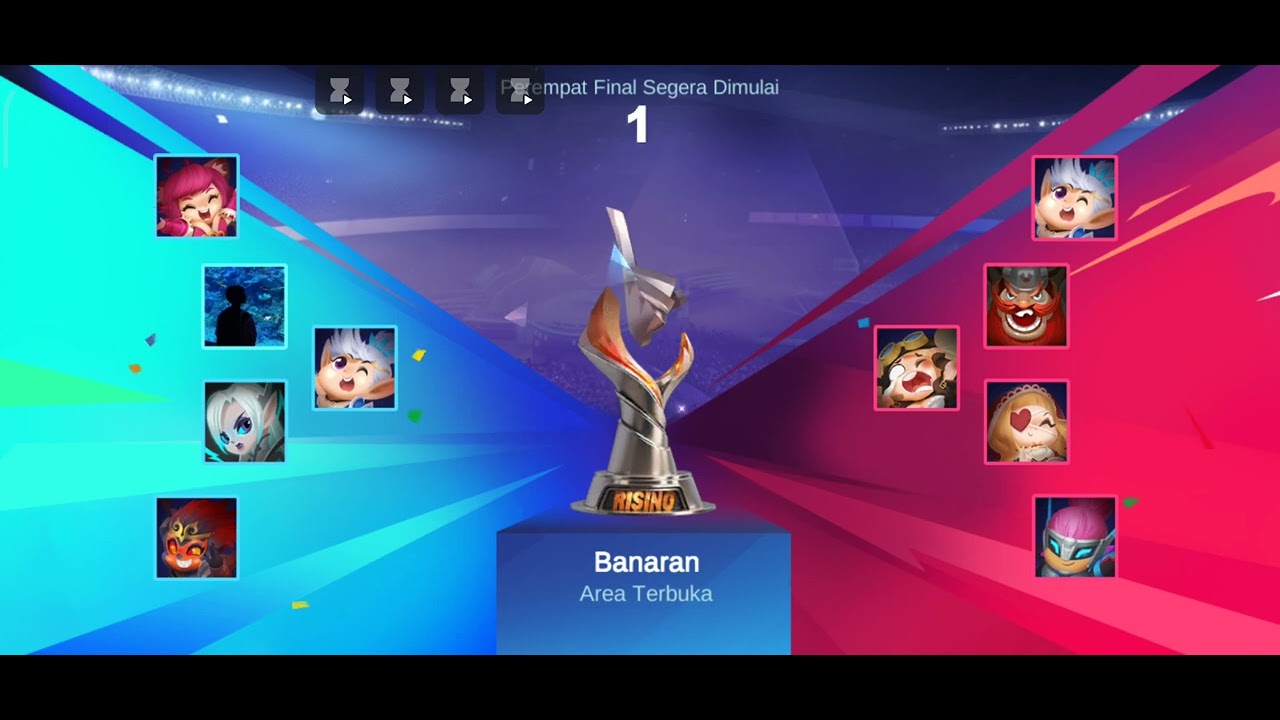 main ml di tier epik main rising open - YouTube