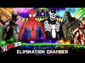 WWE 2K23 - SPIDERMAN VS VENOM VS HULK VS BATMAN VS RIDDLER VS IRON MAN