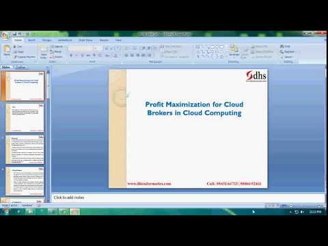 IEEE-2019: Profit Maximization for Cloud Brokers in Cloud Computing