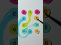 Fun colors Water drop #satisfying #art #colors #shorts #puzzle