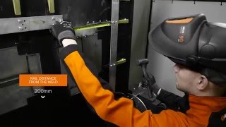 Mechanized Welding: How to setup Kemppi A5 MIG Rail System 2500