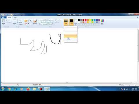 MS Paint Pencil Tool