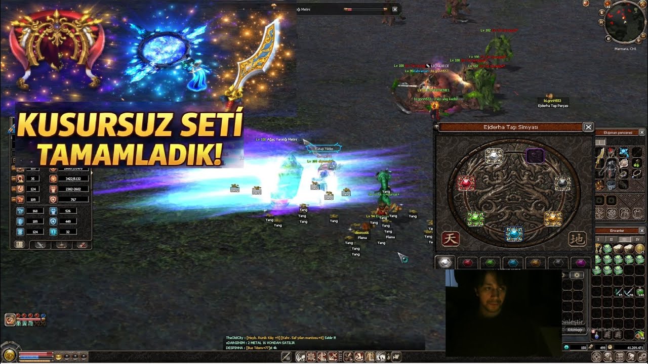 ZİHİNSEL KUSURSUZ SET TAMAMLANDI! | Yüksek Map Farmı İçin İtemler | Metin2