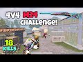 Omg!!😱 18 KILLS in 4v4 TDM MATCH with ONLY M24🔥 Pubg Mobile