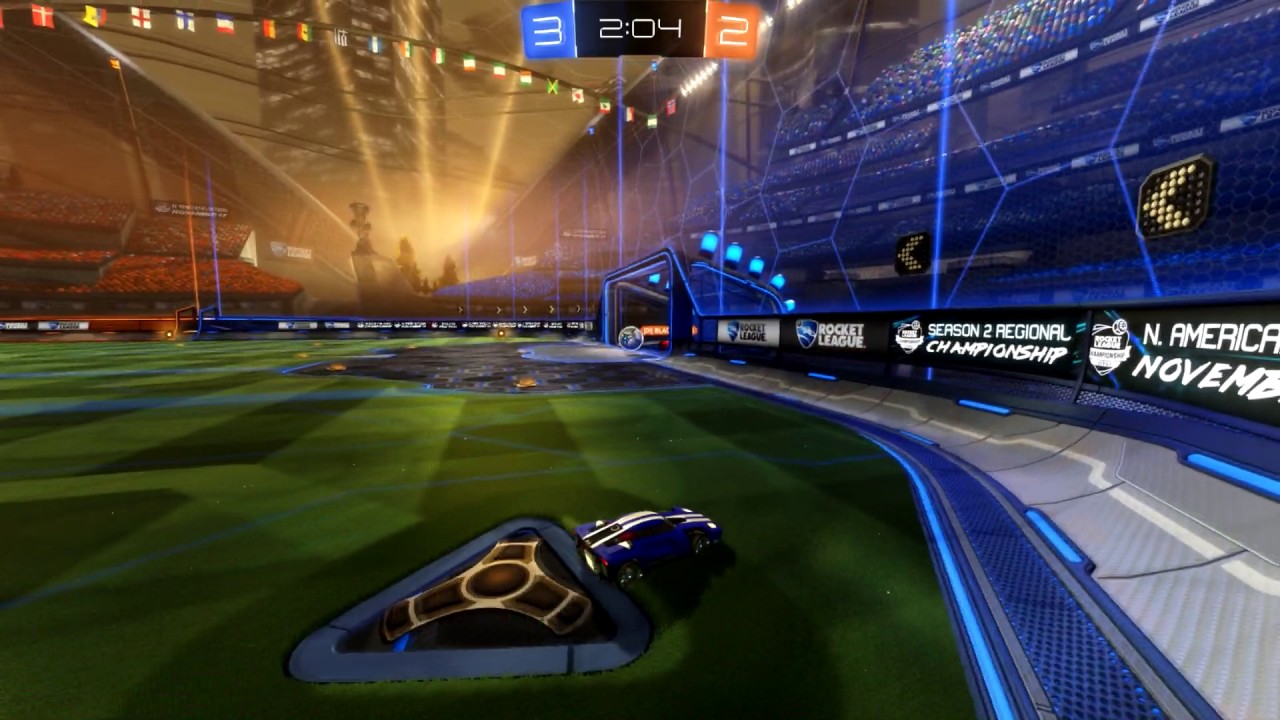 [Funisode] Rocket League - The luckiest goal I'll ever get.