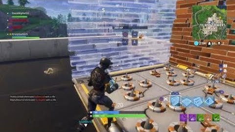 Fortnite INSANE FLOATING TRAP GLITCH