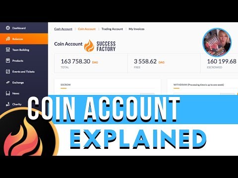 How To Use The Coin Account - Success Factory Tutorial: Part 3