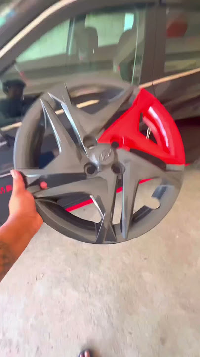 When you’re Bored with the Wheel Cap Colour.  #i20