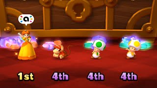 Mario Party Star Rush Toad Scramble Daisy Gameplay