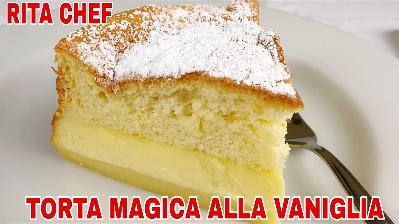 ВАНИЛЬНЫЙ ВОЛШЕБНЫЙ ТОРТ🍰ШЕФ-ПОВАР РИТА | VANILLA MAGIC CAKE.